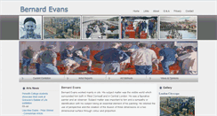 Desktop Screenshot of bernardevans.co.uk